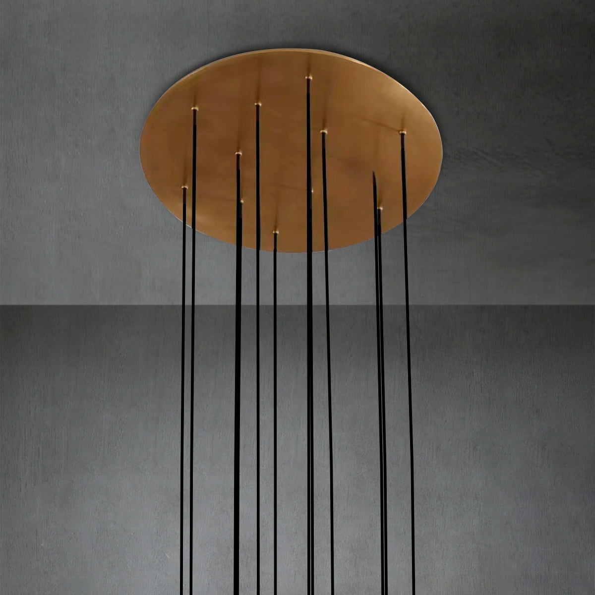 Aquitain Modern Round Chandelier 18"