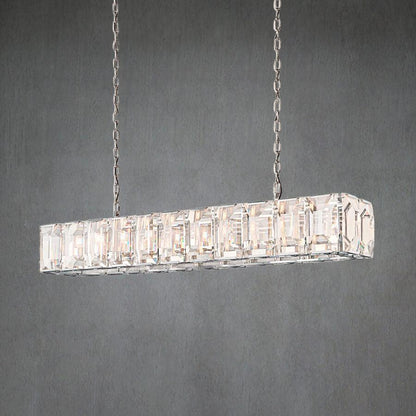 Harlew Crystal Rectangular Chandelier42''54''62''74"