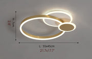 Blushlighting® Luxury Round Acrylic LED Ceiling Light for Living Room, Kitchen image | luxury lighting | luxury ceiling lamps