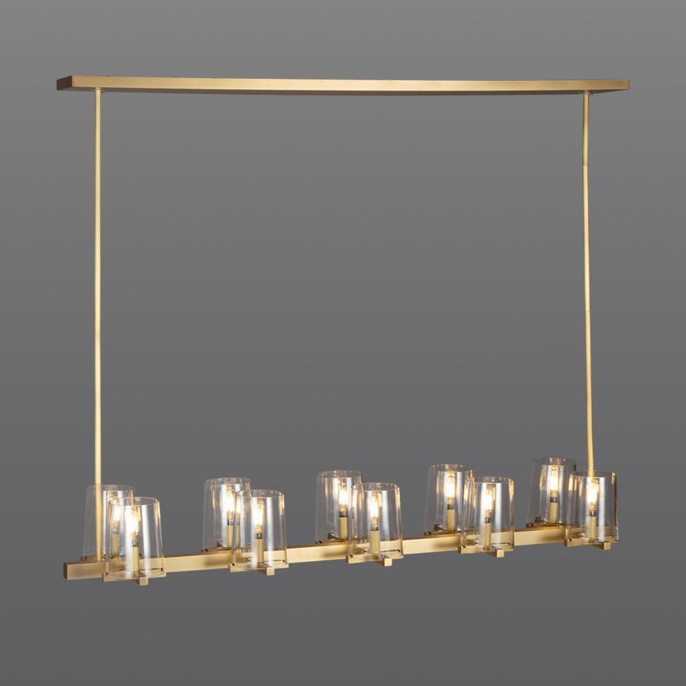 Paricia Modern Linear Chandelier 49"60"