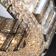 Blushlighting® Loano | Modern Gorgeous Drum Ceiling Crystal Chandelier