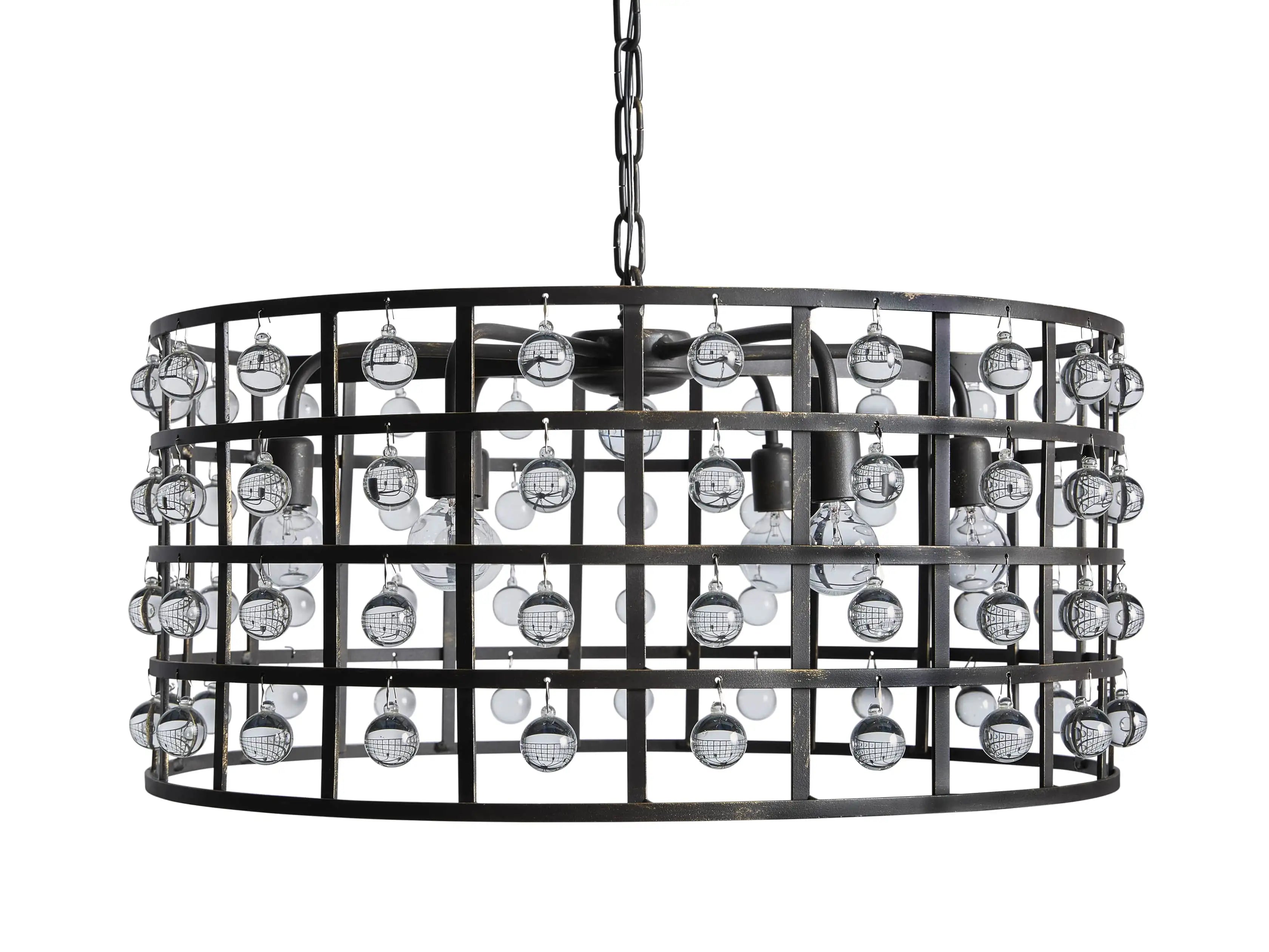 La Cage Round Chandelier 6/8/12 Light