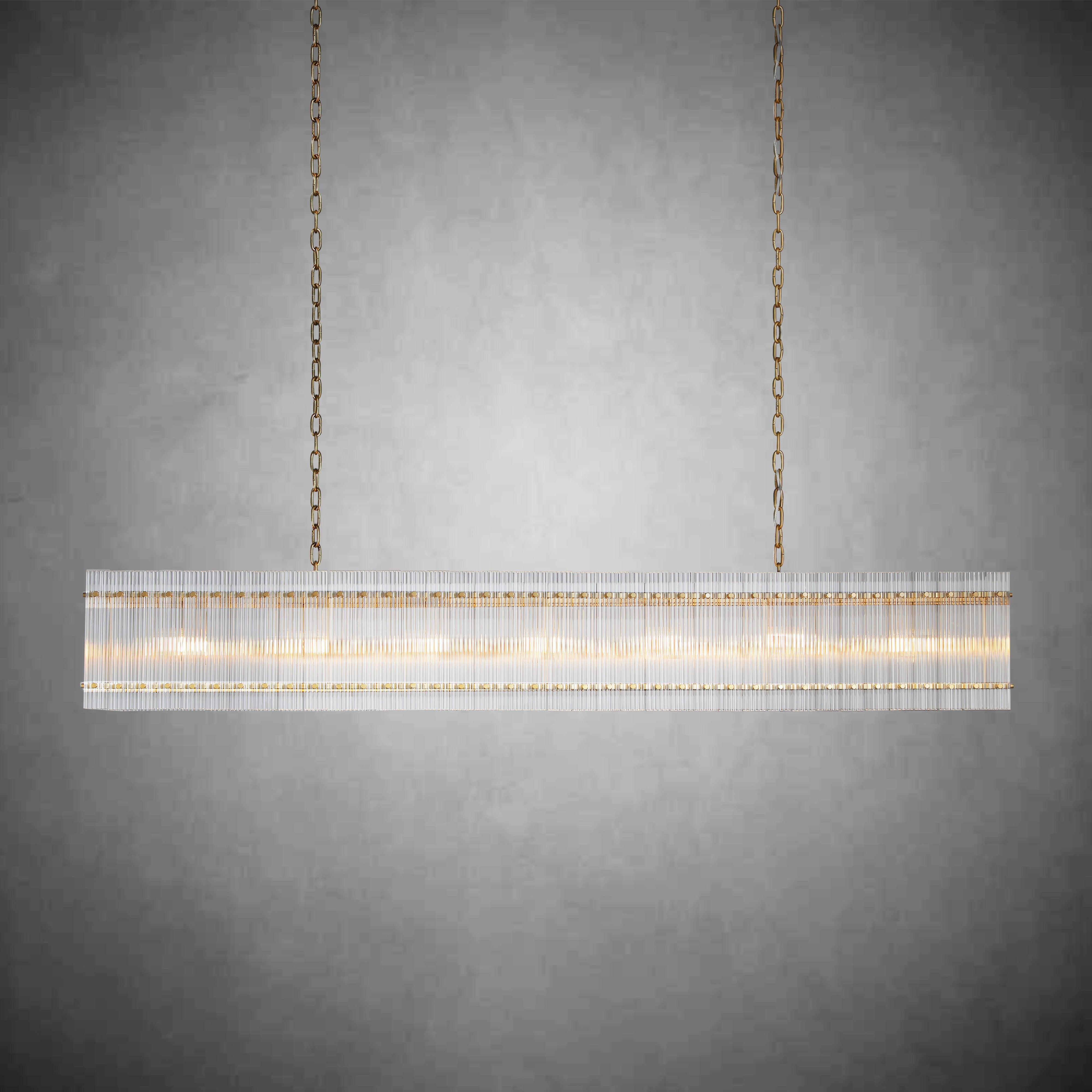 Sun Marcus Recatangular Chandelier 54"72"