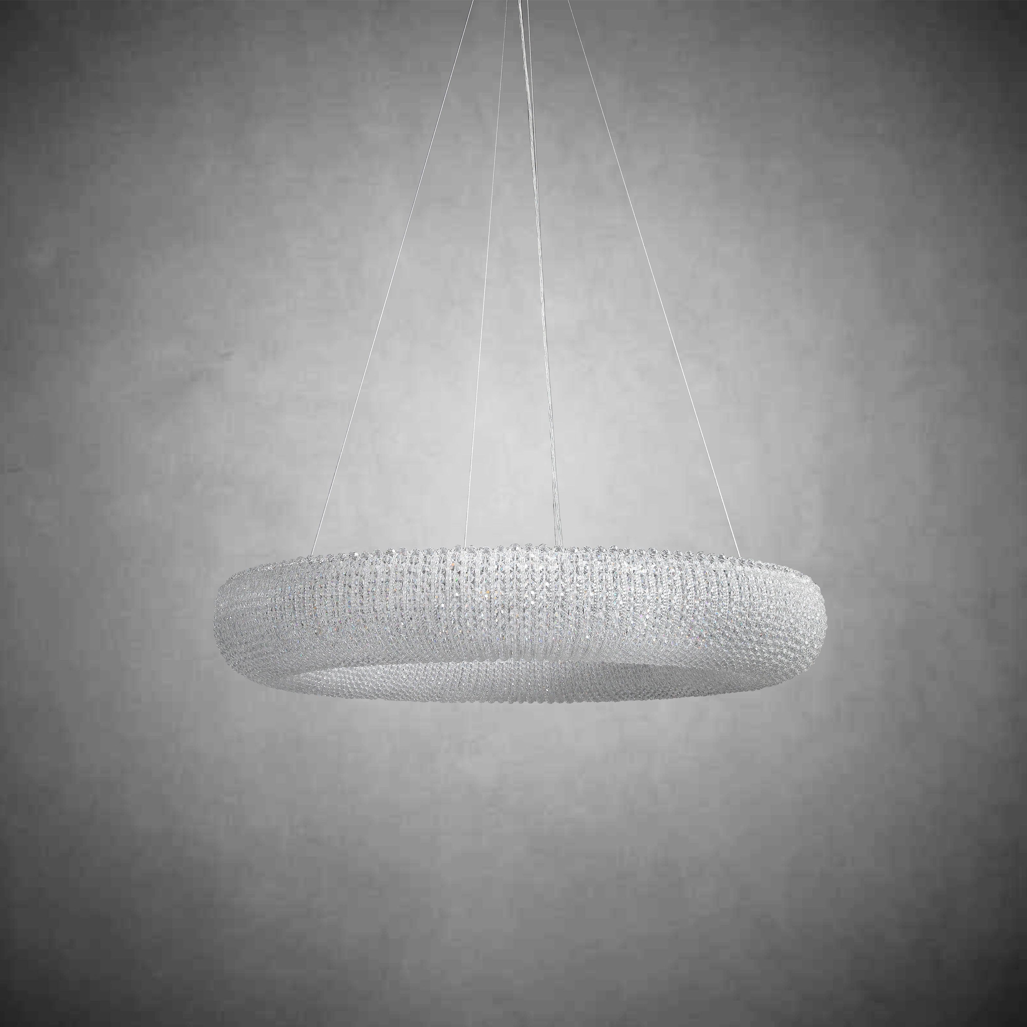 Halos Crystal Round LED Chandelier 32"41''59''72''