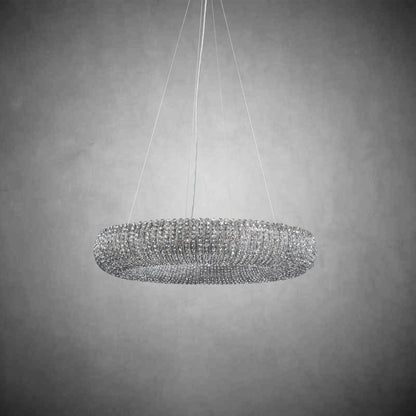 Halos Crystal Round LED Chandelier 32"41''59''72''