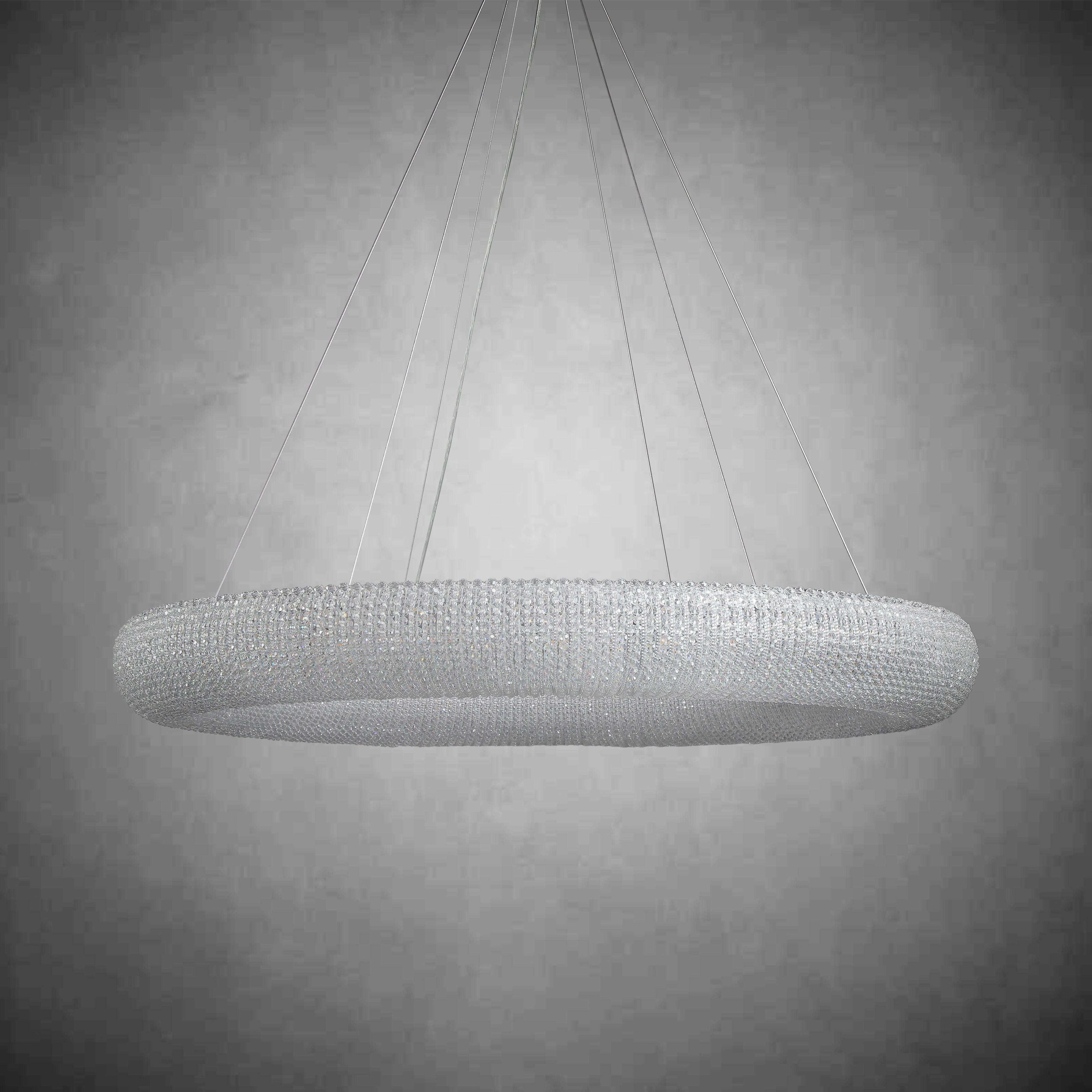 Halos Crystal Round LED Chandelier 32"41''59''72''