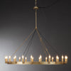 Darius Round Modern Chandelier For Living Room, Dining Room, Foyer Light