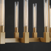 Celestia Candlestick Modern Linear Chandelier 55", 67"