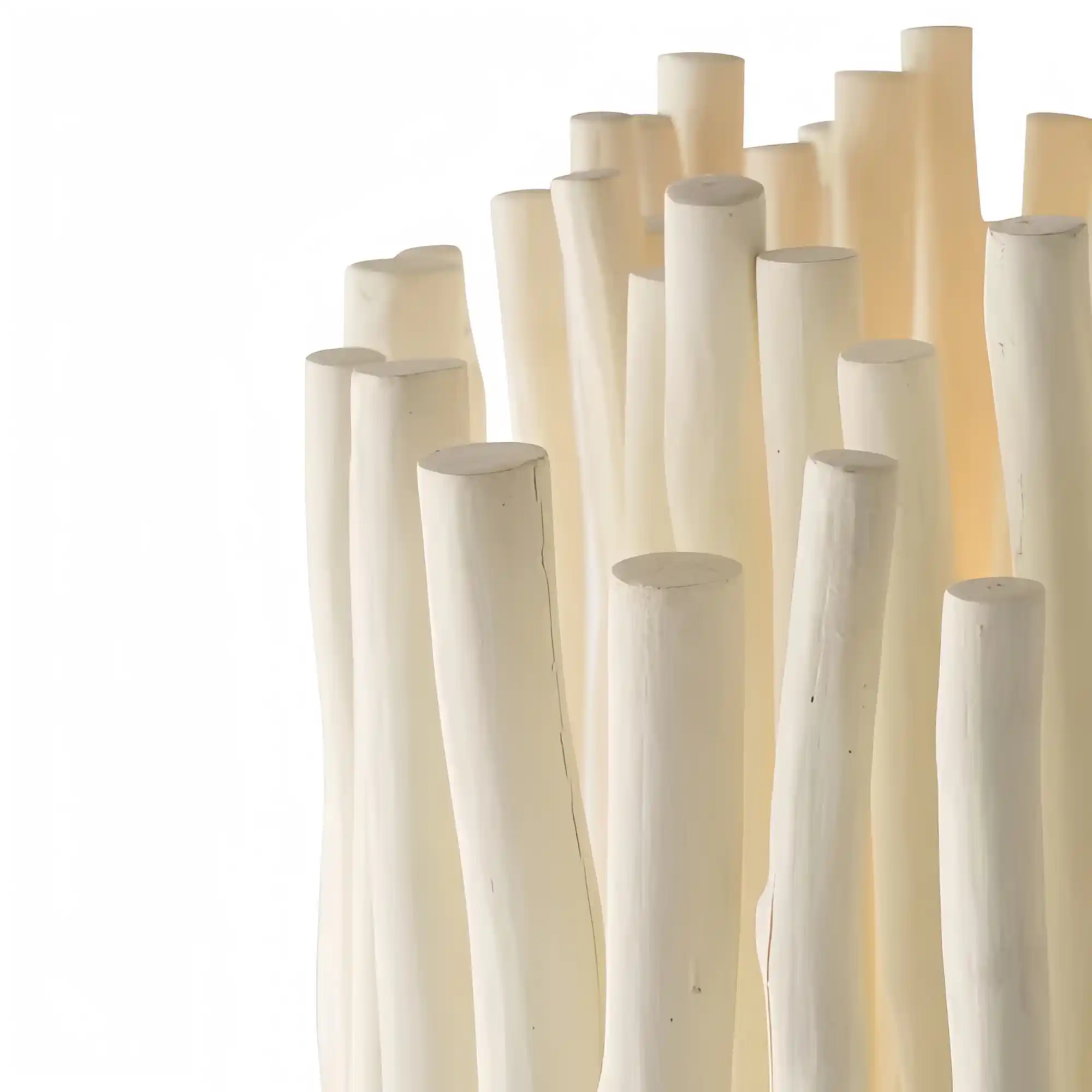 5/6-Light Modern Branch Modeling Chandelier in White or Black for Stylish Interiors-Chandeliers-Blushlighting