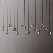 Carlos Planet Linear Chandelier, Modern lights decoration