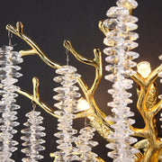 Neve Modern Crystal Branch Wall Lamp