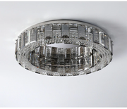 Blushlighting® Loano | Modern Gorgeous Drum Ceiling Crystal Chandelier