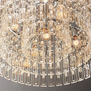 Marignan Round Glass Chandelier 36"