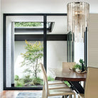 Fenwater Crystal Falls Chandelier - Blushlighting