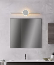 Blushlighting® Modern Creative Black/White LED Mirror Wall Lamp for Bedroom, Bathroom image | luxury lighting | luxury wall lamps