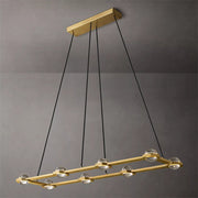 Carlos Planet Rectangular Modern Chandelier