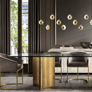 Carlos Planet Linear Chandelier, Modern lights decoration