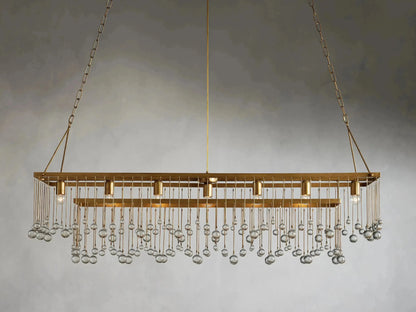 Aubrey Rectangular Chandelier 47''60''