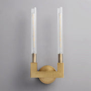 Cannele Double Head Candlestick Wall Sconce , Wall Lamps