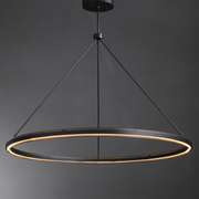 Declan Modern Black Chandelier, Upscale Lighting Fixtures For Living Room