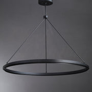 Declan Modern Black Chandelier, Upscale Lighting Fixtures For Living Room