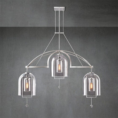 Fulcram Linear Chandelier 61" 3 Lights