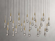 Solitaire Linear Chandelier 70"W 50"W