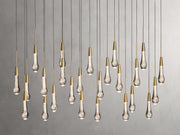 Solitaire Linear Chandelier 70"W 50"W