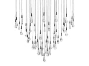 Solitaire Round Chandelier  58"D