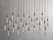 Solitaire Linear Chandelier 70"W 50"W