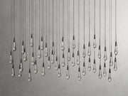 Solitaire Linear Chandelier 70"W 50"W