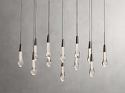 Soltaire 37" Linear Chandelier