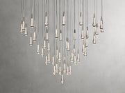 Solitaire Round Chandelier  58"D