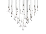 Solitaire Round Chandelier  58"D