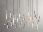 Solitaire Linear Chandelier 70"W 50"W