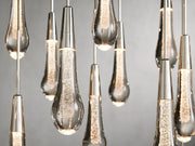 Solitaire Linear Chandelier 70"W (Customize drop 20")