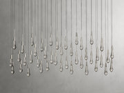 Solitaire Linear Chandelier 70"W 50"W