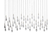 Solitaire Linear Chandelier 70"W 50"W