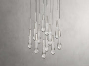 Solitaire Round Chandelier 17"W 24"W 36“W