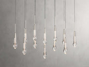 Solitaire Linear Chandelier 37"W