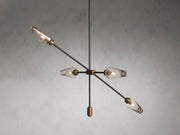 Arrow Bronze Chandelier