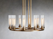 Andreas Round Chandelier 30"W 40"W