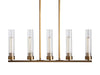 Andreas Linear Chandelier 31"W 46"W 54"W