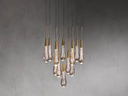 Solitaire Round Chandelier 17"W 24"W 36“W