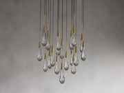 Solitaire Round Chandelier 17"W 24"W 36“W