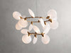 Lyla 2-Tiered Halo Chandelier