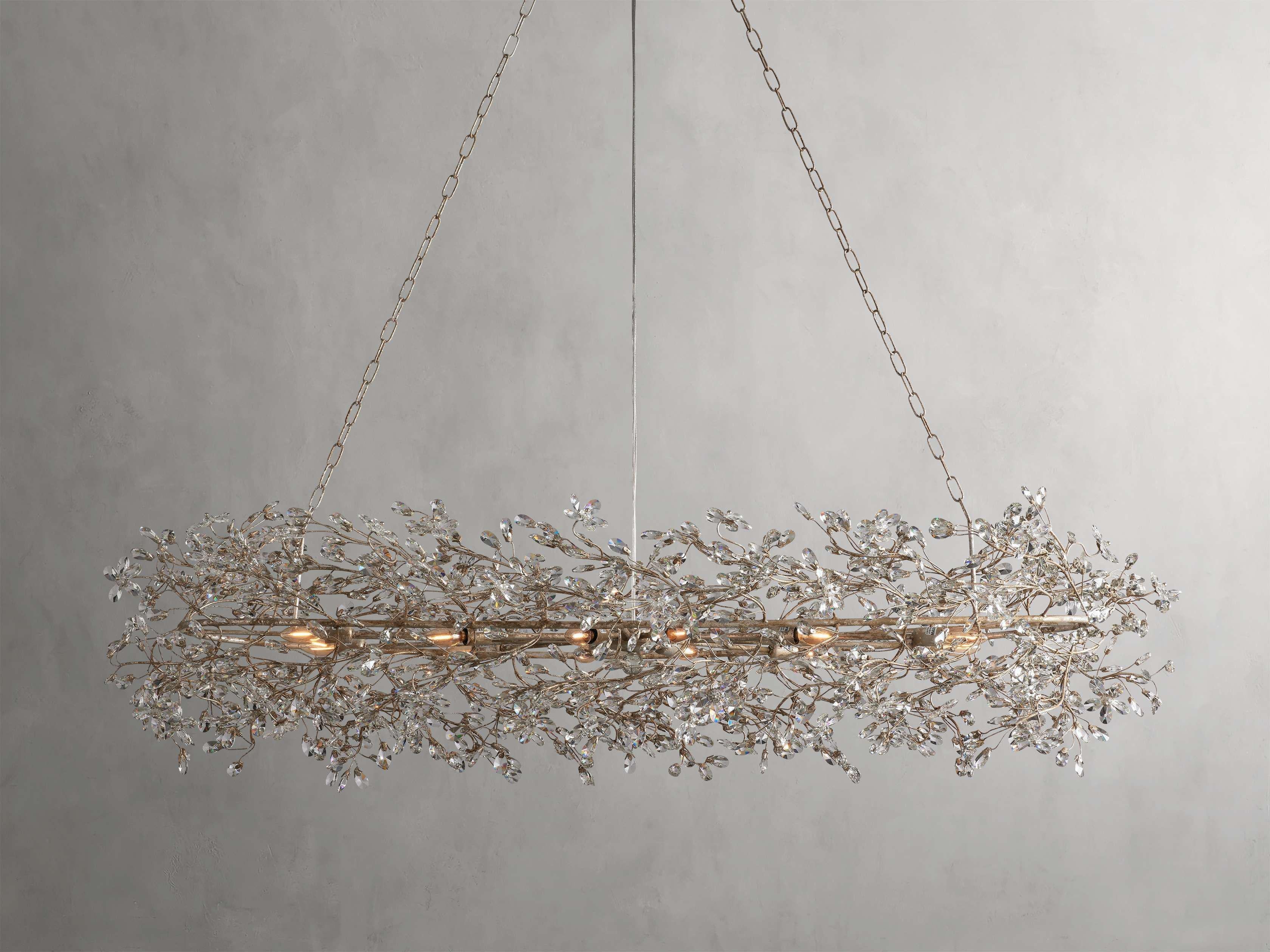 Fiore Oval Chandelier 62''74''