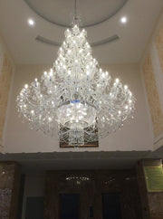 60/87/178-Light Extra Large Crystal Candle Chandelier