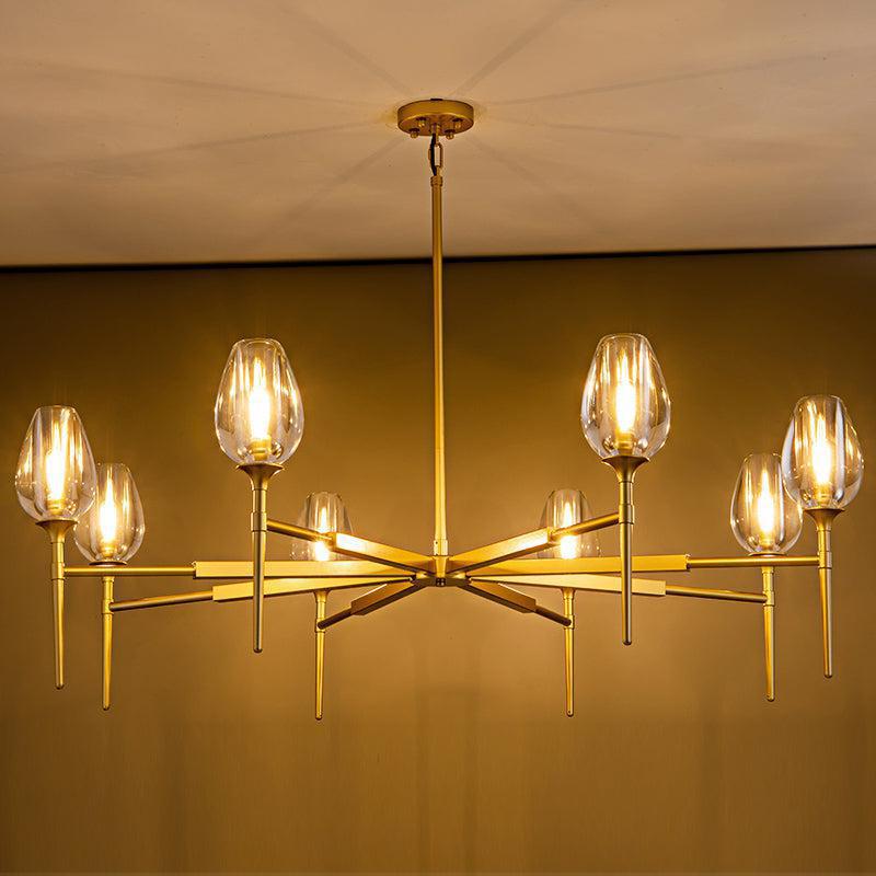 Tulipe Round Chandelier 27''42''54''