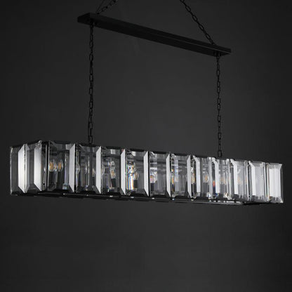 Harlew Crystal Rectangular Chandelier42''54''62''74"